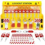 TRADESAFE Lockout Tagout Station - XL