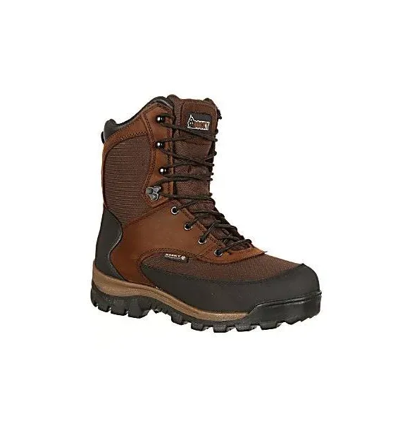 Rocky Core Waterproof Insulated Outdoor Boot - Round Toe - FQ0004755