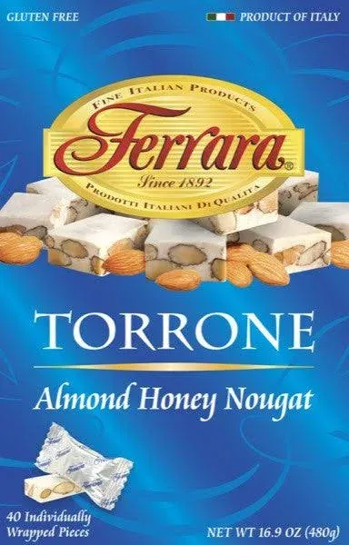 Ferrara Torrone Candy, 40-Count