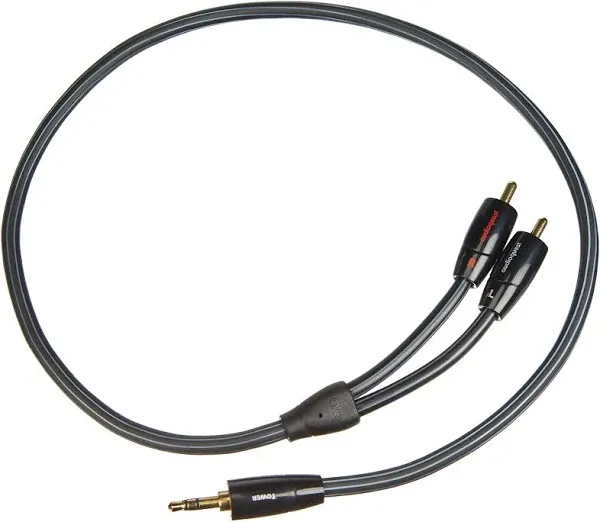 AudioQuest Tower 3.5mm to RCA Interconnect Cable