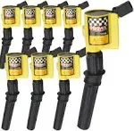 Megaflint 8 Pack High Energy Ignition Coils for Ford F-Series, Mustang, Crown Victoria