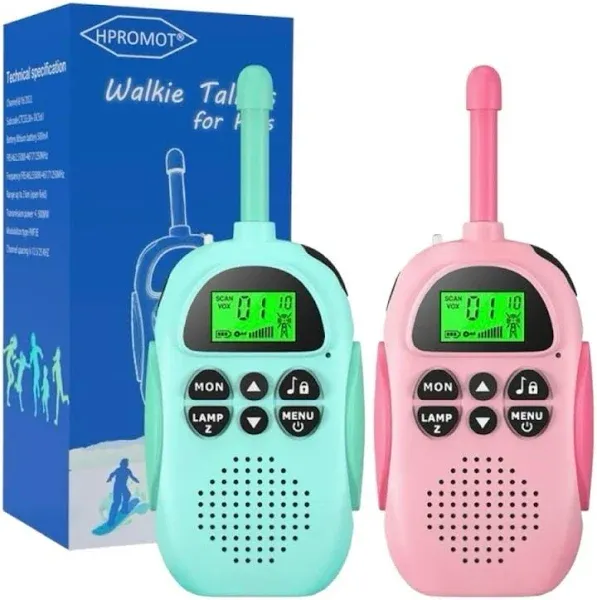 HPROMOT Walkie Talkies for Kids Rechargeable Toys for Ages 5-7 Boys Girls 22 ...