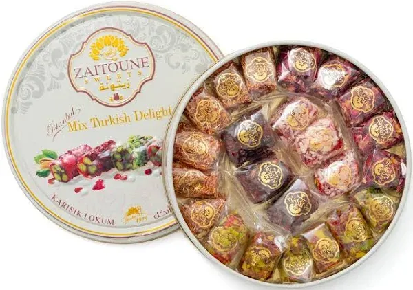 Zaitoune Premium Turkish Delight Handcrafted from Turkey