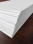 15 Pack Foam Board | White Foam Board 3/16 Inch Thick White Core Mat | Backing Board for Presentations, Signboards, Arts, Display and Crafts with Double-Sided Sheet - 18x24 Inches