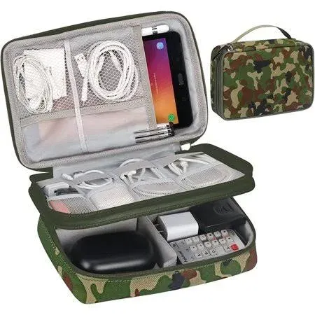 FYY Electronic Organizer Travel Cable Organizer Bag Pouch