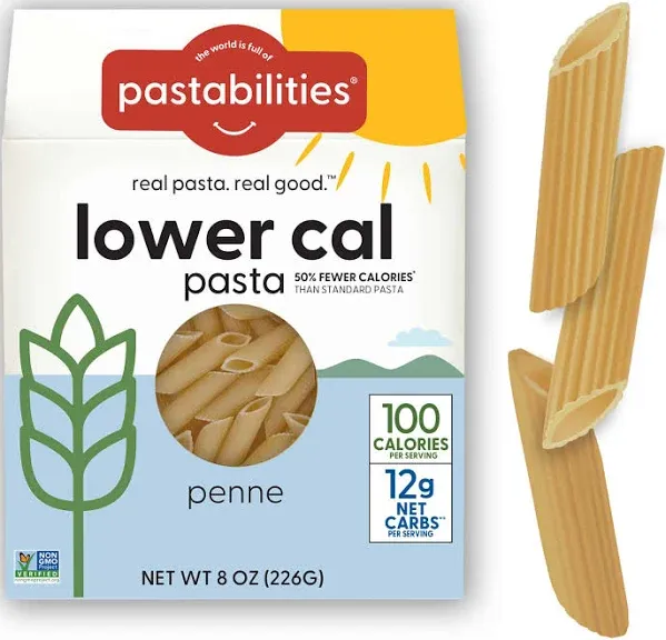 Pastabilities Lower Calorie Pasta Penne 100 Calories Per Serving