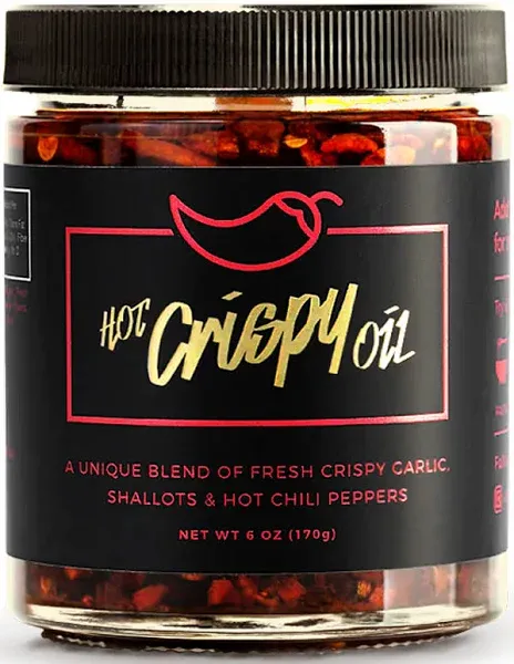 Bulk - Hot Crispy Oil - Original 1 Jar / 16oz(Hot Tub)