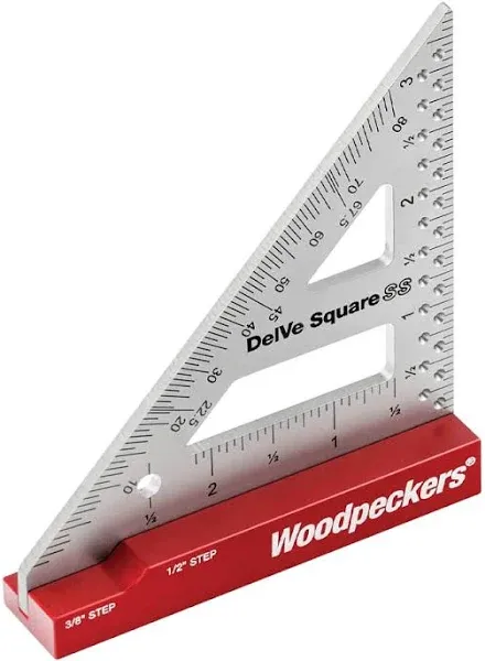 DelVe Square with Rack-It - Aluminum - 3-1/2"