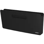 loukin Magnetic File Holder, Vertical File Folder Organizer, Wall Mount File Organizer for Whiteboard, Refrigerator, File Cabinets, Office Wall Organizer for Mail, Paper, Documents, Letters (Black)