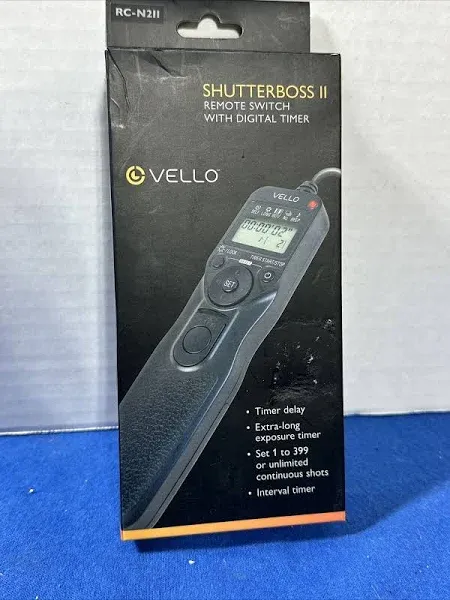 Vello Shutterboss II Remote switch with timer Nikon DC-2