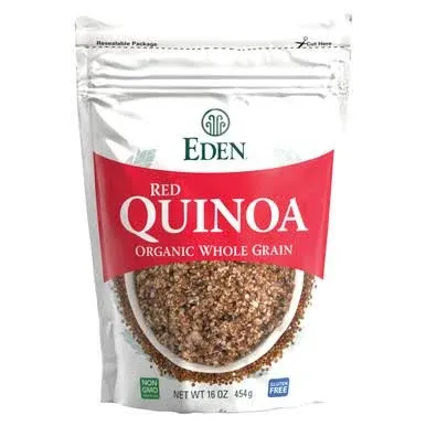 Eden Foods Organic Whole Grain Red Quinoa