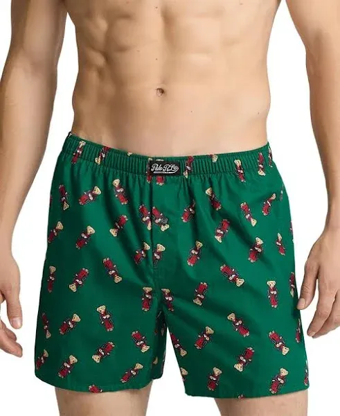 Polo Ralph Lauren Men's Bear Woven Boxers