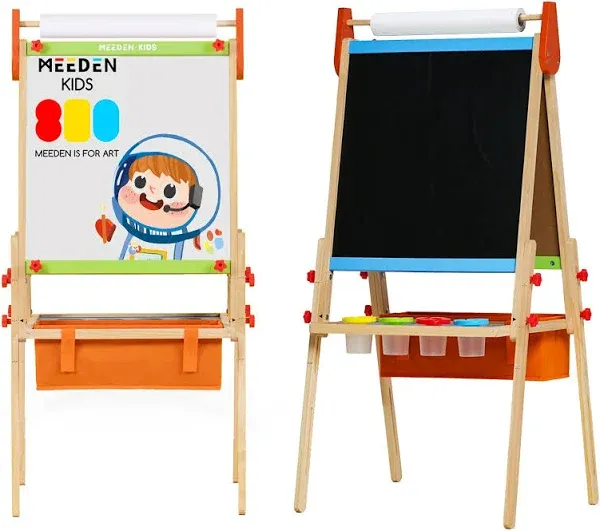 MEEDEN Double-Sided All-in-One Wooden Art Easel