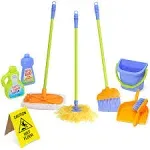 Kidzlane Kids Cleaning Set for Toddlers | Kids Play Broom, Mop and Cleaning Toys Set | Toy