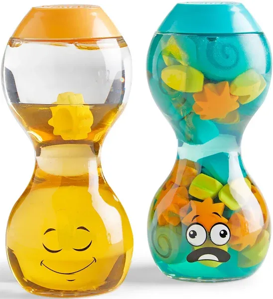 hand2mind Express Your Feelings Sensory Bottles: Overwhelmed and Calm