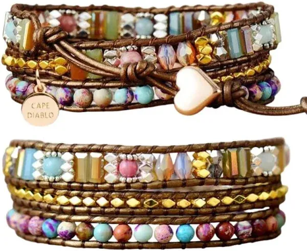 Cape Diablo Imperial Heart Protection Wrap Bracelet