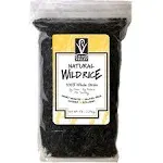 Goose Valley Natural Foods Natural Wild Rice- 100% Grade A Black Jumbo