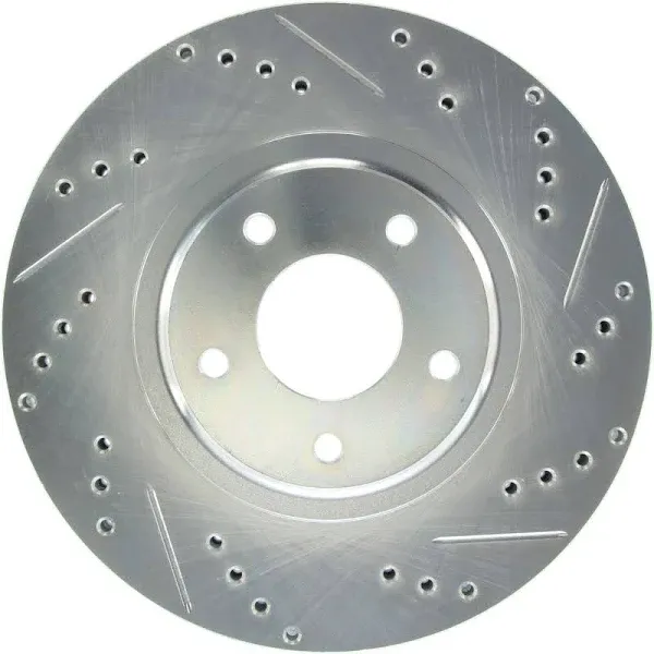 Centric 227.42080L Select Sport Drilled & Slotted Rotor, Left