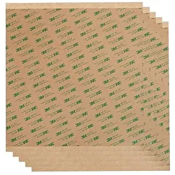 CANOPUS Double Sided Transfer Sheet, 468MP Adhesive Transfer Tape, 12in x 12in (5-Pack)