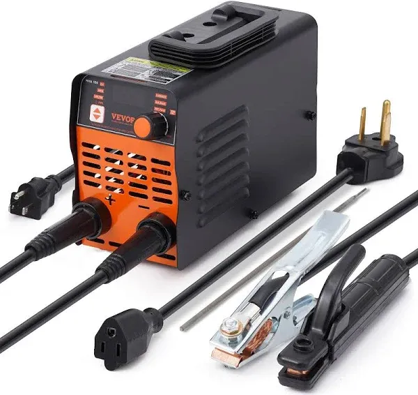 VEVOR Stick Welder 160Amp 2 in 1 ARC/Lift Tig Welder Machine 110/220V with Hot Start ARC Force Anti-Stick