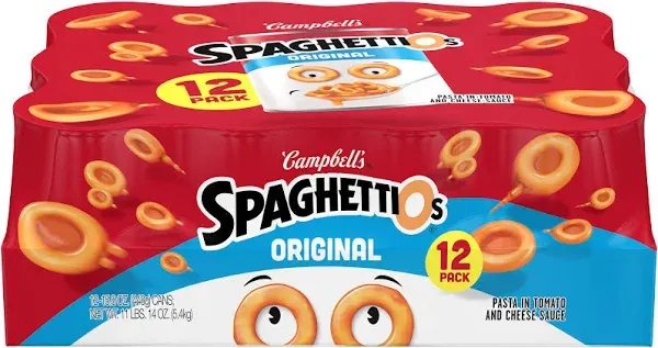 Campbell's Original SpaghettiOs Canned Pasta