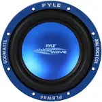 Pyle PLBW84 Subwoofer 8" Blue Wave 600 Watt DVC 60oz Magnet