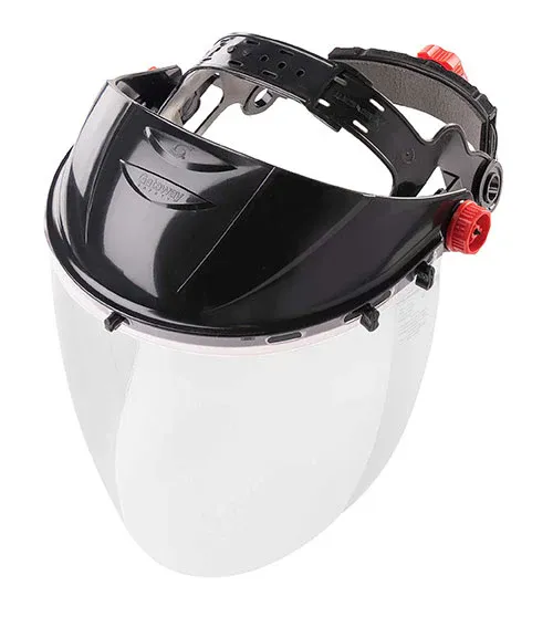 Gateway Safety Venom Face Protection Headgear and Visor Combo-Pak