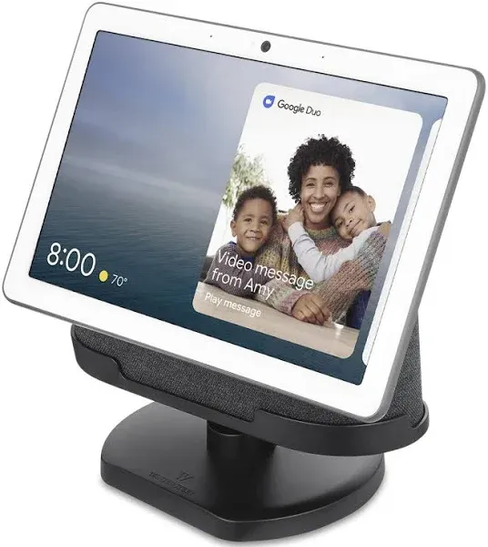 Wasserstein Adjustable Stand for Google Nest Hub Max Charcoal