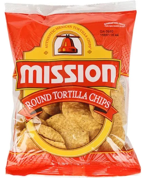 Mission Yellow Round Tortilla Chips 3oz.