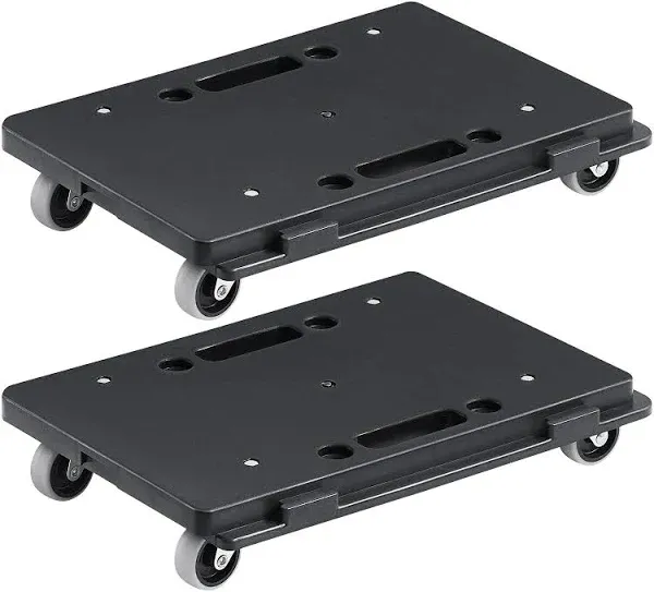 2 Pack Furniture Dolly with Wheels Effortless Moving  Each Dollies with 500 lbs