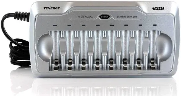 Tenergy Tn145 8-Bay AA/AAA Charger Batteries