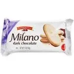 Pepperidge Farm Milano Cookies Foodservice Snack Packs, Dark Chocolate, 1.5 Oz, Pack of 60