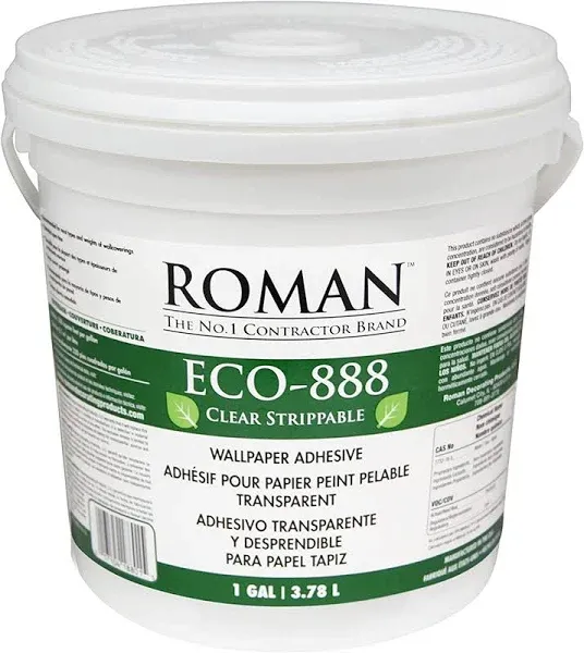 Roman Products ECO-888 Strippable Wallpaper Adhesive