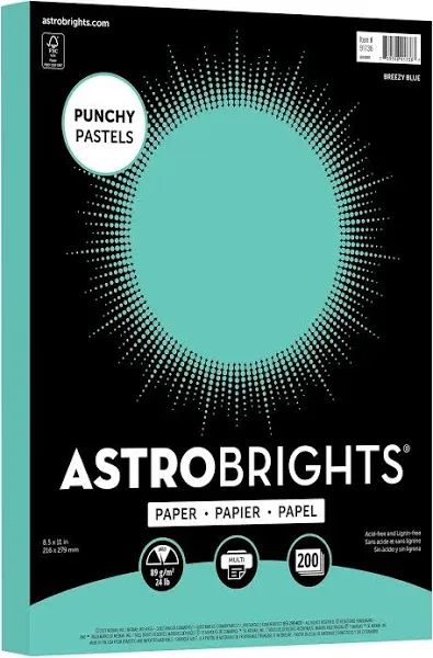 Astrobrights Punchy Pastels Color Paper