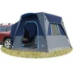 5 Person SUV Tent with Movie Screen Weather Resistant Portable for Car Camping