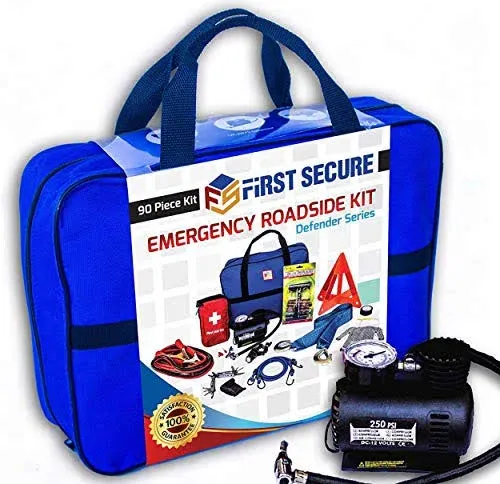 First Secure Roadside Car Emergency Kit