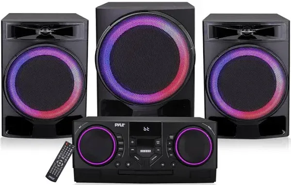 Pyle 4-Piece Mini Hi-Fi Stereo System