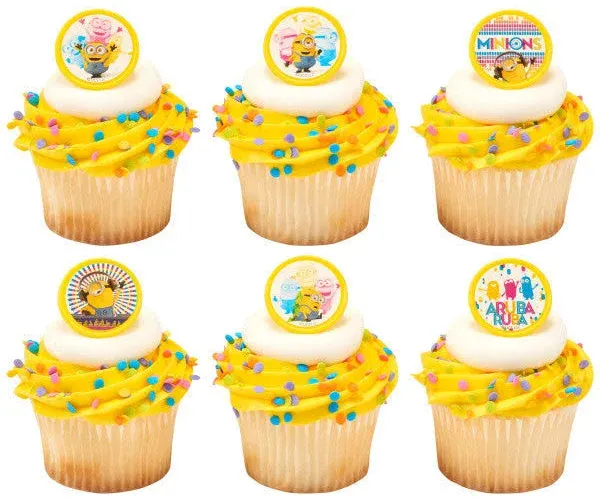 Despicable Me Celebrations Cupcake Rings