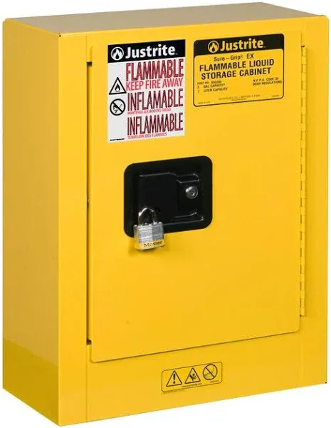 Justrite Mini Flammable Cabinet