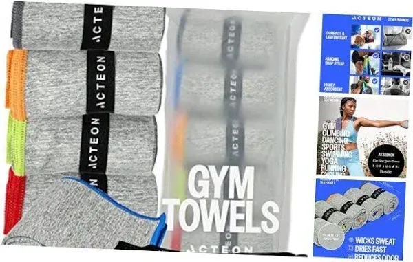 Acteon Microfiber Quick Dry Gym Towel