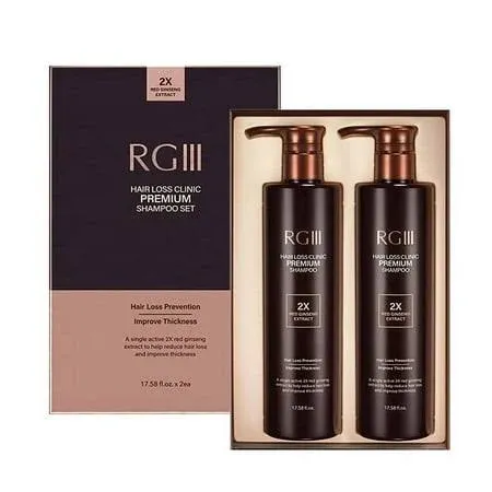 RGIII Premium Hair Loss Clinic Shampoo Set