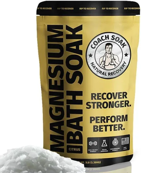 Coach Soak Muscle Recovery Bath Soak