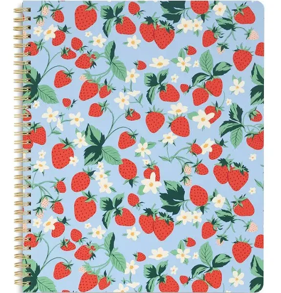 Ban.Do Rough Draft Large Notebook, Strawberry Fields