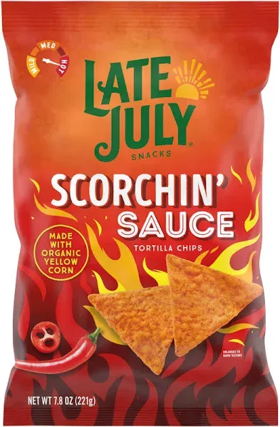 Late July Scorchin Sauce Tortilla Chips