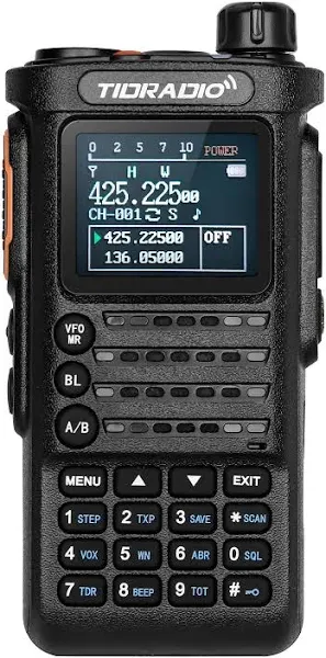 TIDRADIO Td-H8 10W Ham Radio app Programmable,Long Range Dual Band Two Way Radio