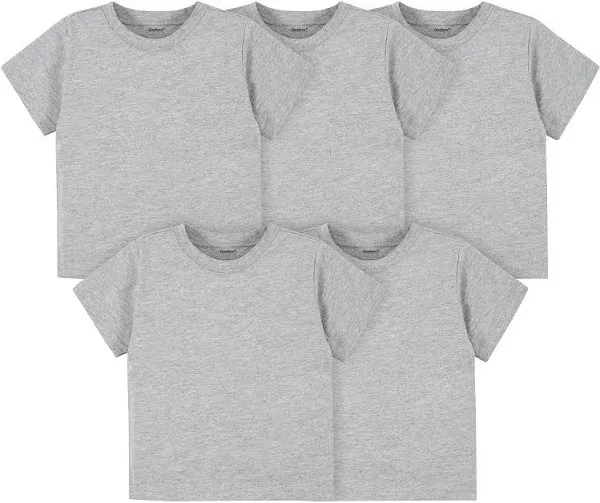 5-Pack Infant &amp; Toddler White Premium Short Sleeve Tees