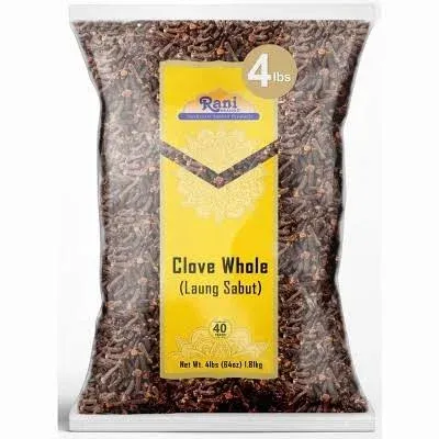 Rani Brand Whole Cloves 4lbs | Non-GMO, High Oil Content for Rich Flavor &amp; Aroma