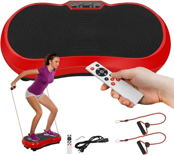 SUPER DEAL Pro Vibration Plate Exercise Machine - Whole Body Workout Vibratio...