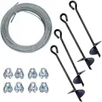 Tie Down Engineering 59075 Storage Building Anchor Kit