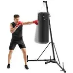 150Lbs Portable Heavy Bag Stand, Easy Foldable Heavy Boxing Bag Stand with Lock 